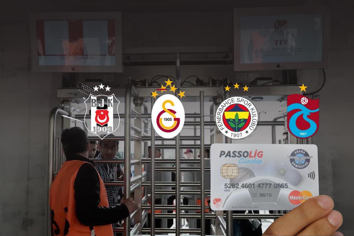 Galatasaray, Fenerbahçe, Beşiktaş ve Trabzonspor'dan Passolig ile yola devam kararı