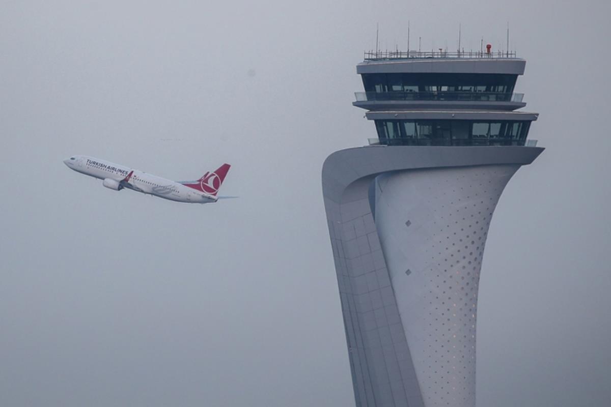 Türk hava sahasında günlük transit uçuş ve uçak trafiğinde rekor kırıldı