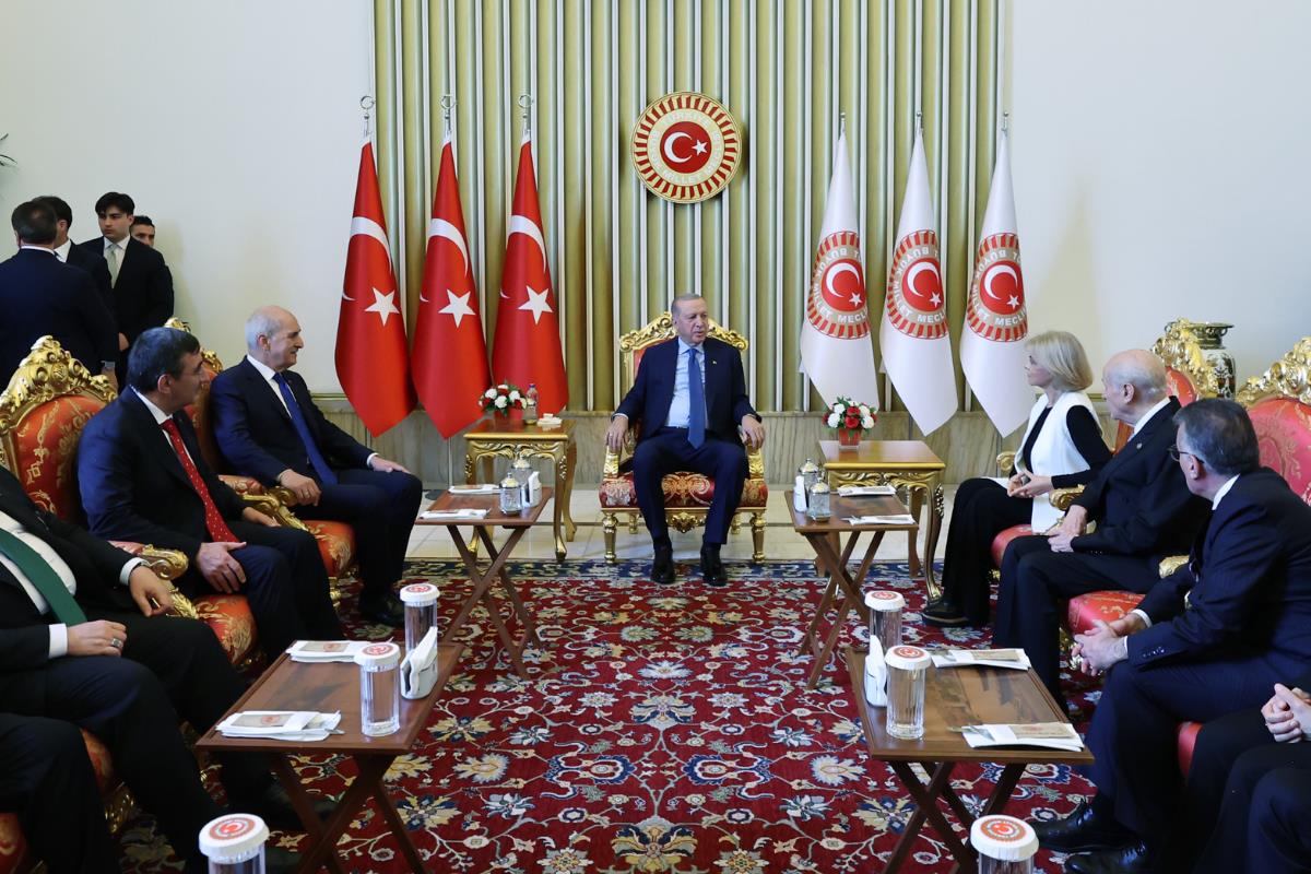 Cumhurbaşkanı Erdoğan, TBMM'deki 15 Temmuz programına katıldı