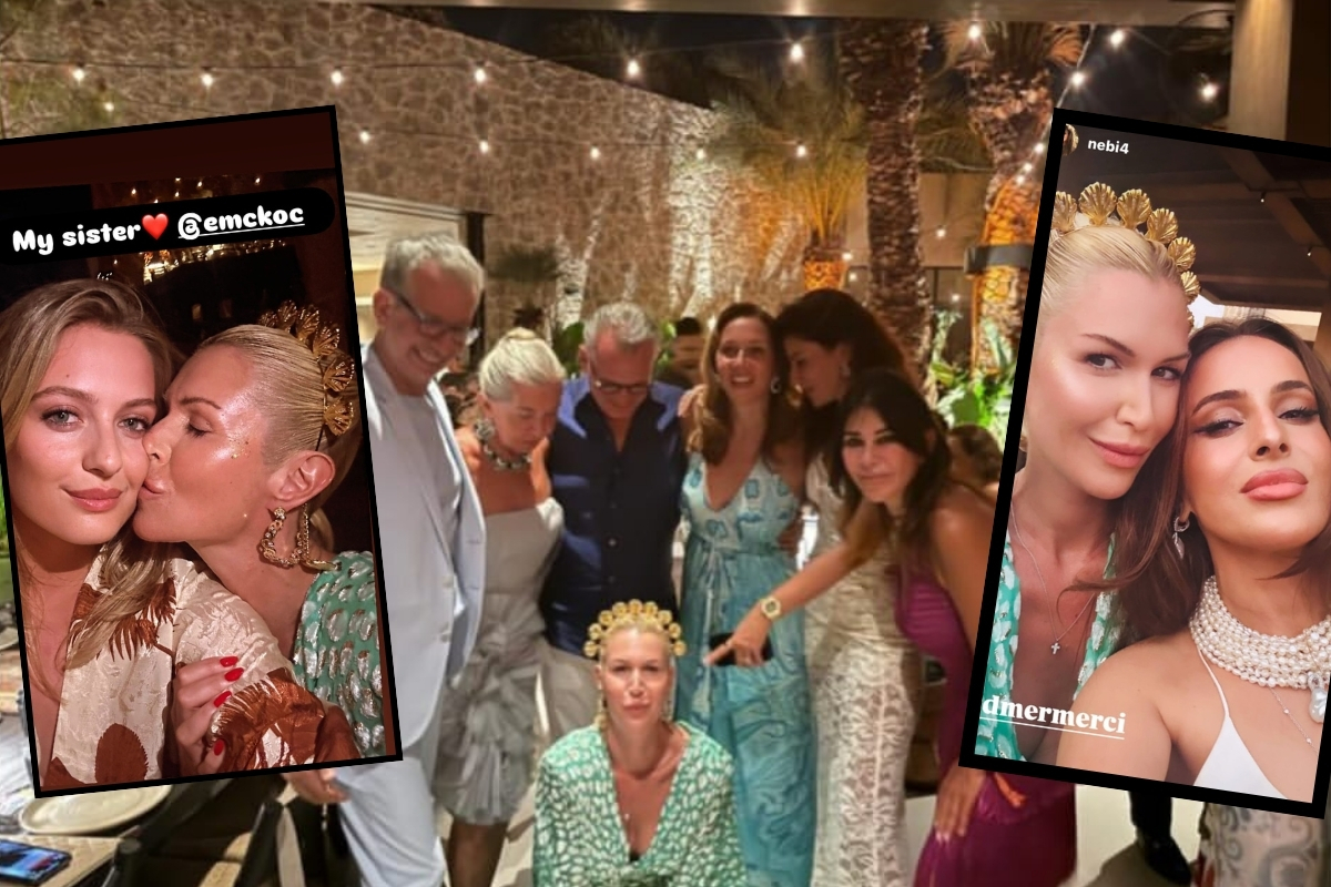 Derin ve Tansa Mermerci'den ablaları Yosun'a sürpriz 50'nci yaş partisi