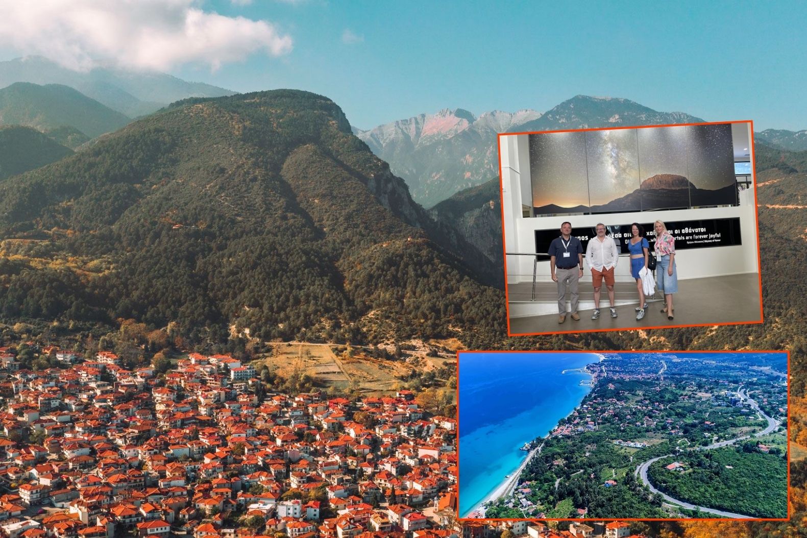 Yunan mitolojisinin merkezi olan Olimpos Dağı'nın bulunduğu Pieria bölgesi, tanıtım için Türk influencer'ları ağırladı, bol bol yedirip içirip gezdird