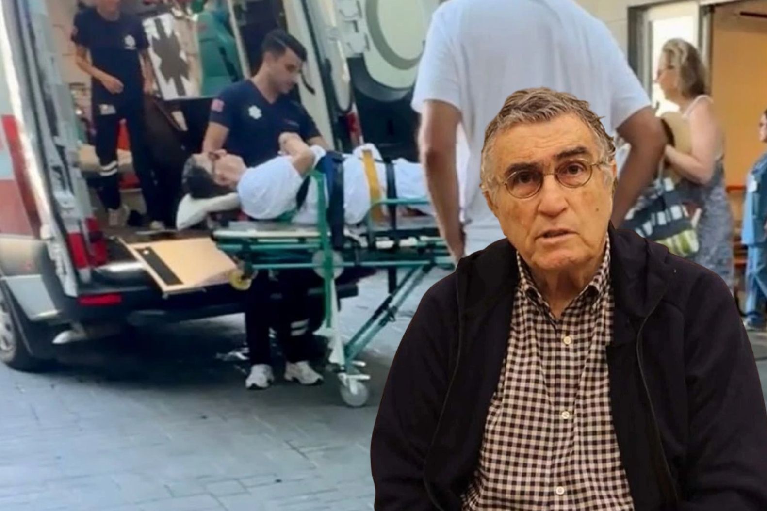 Leros Adası'nda rahatsızlanan gazeteci Hasan Cemal, Bodrum'a getirildi
