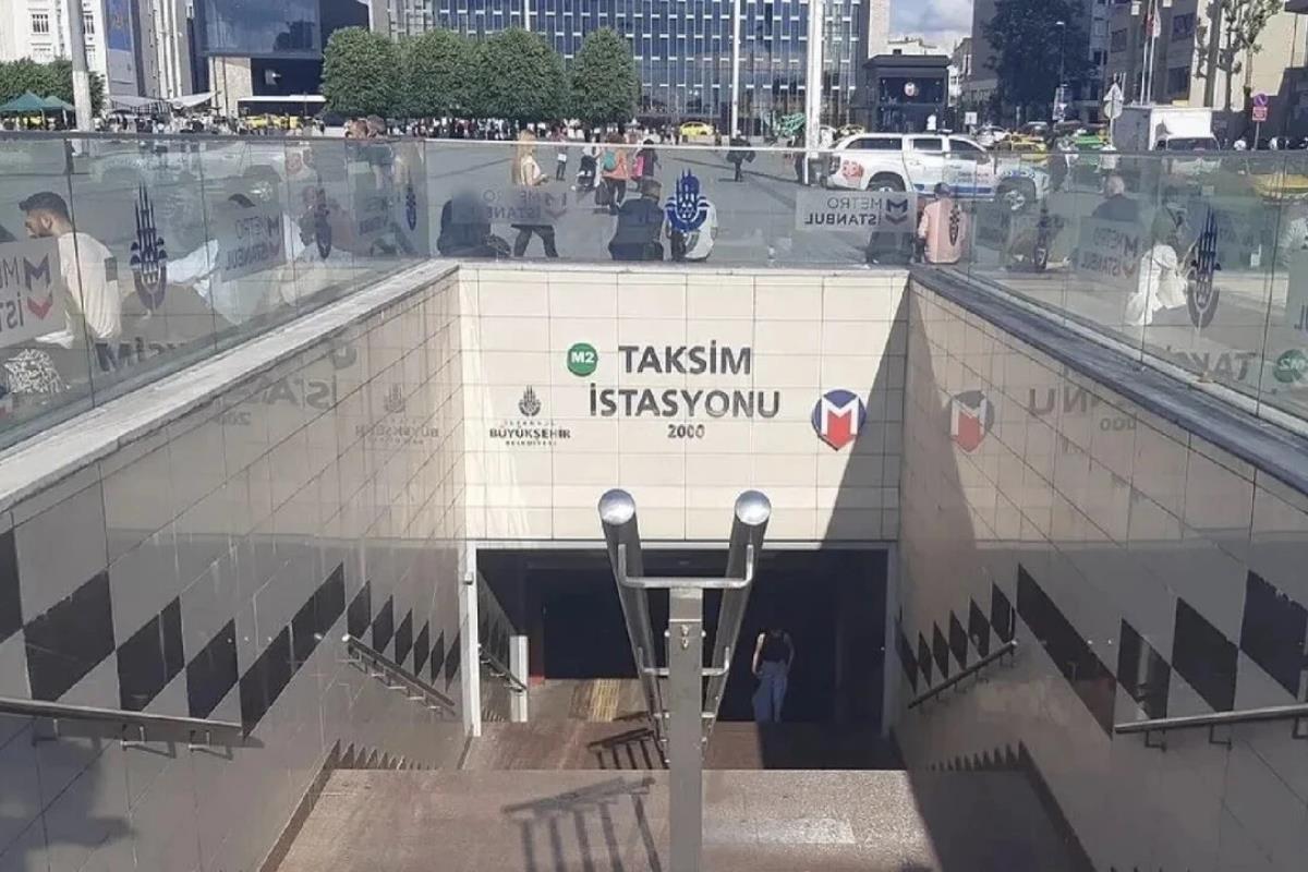 Taksim Metro İstasyonu ikinci bir duyuruya kadar kullanıma kapatılacak