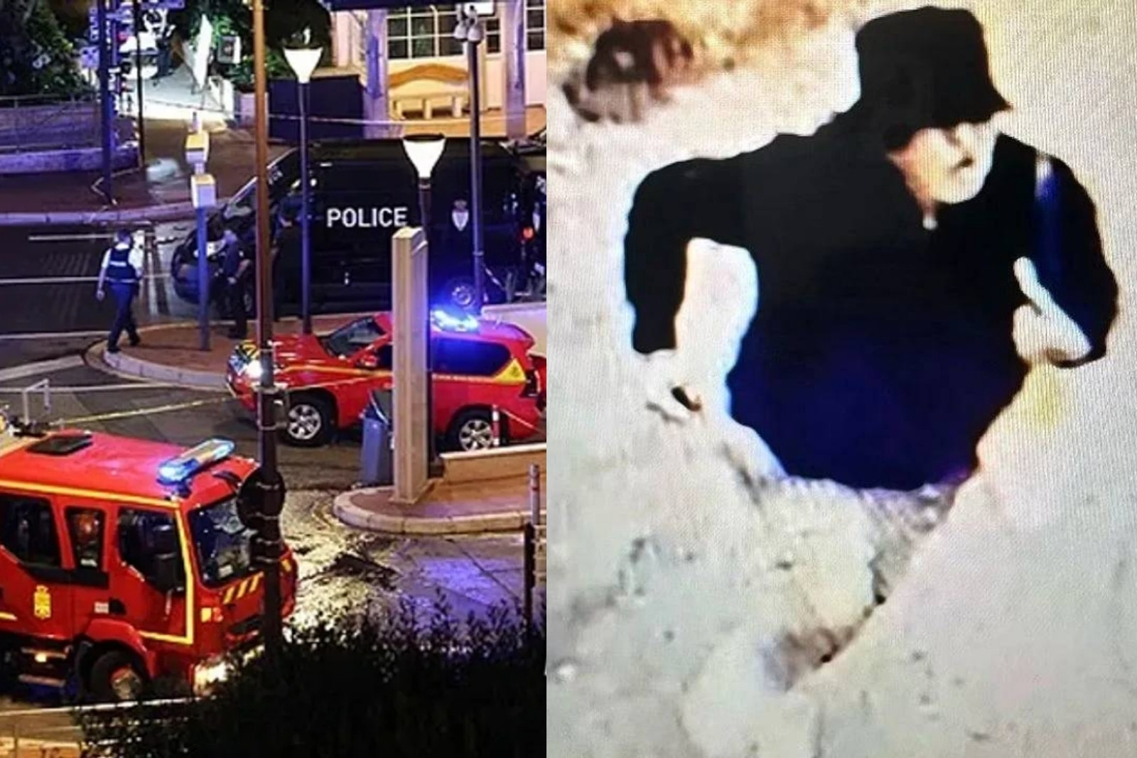 Monako'daki bombalı saldırıda kameralara da yakalanan sırt çantalı şüpheli tespit edildi
