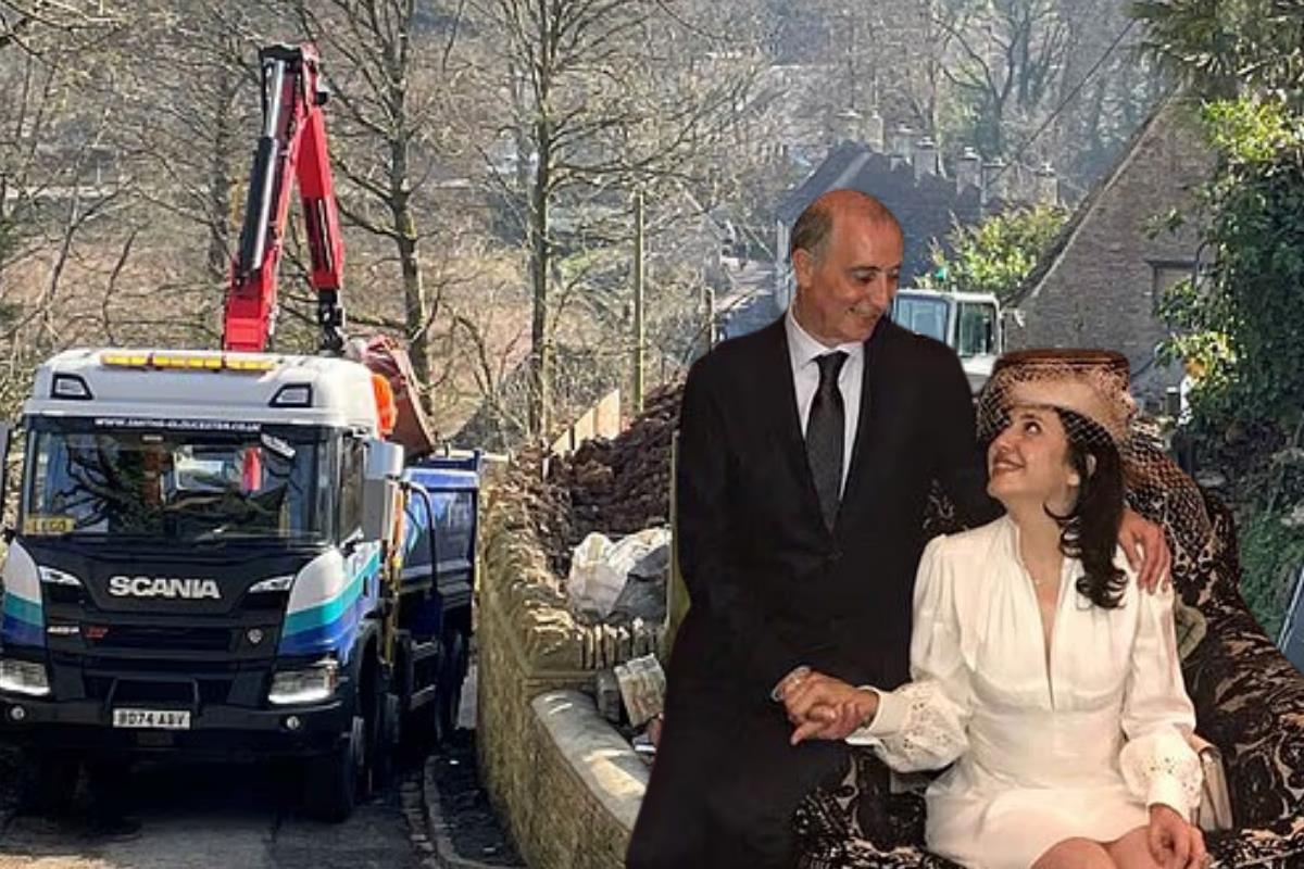 İngiltere'nin Bibury köyünde satın aldıkları eve yaptıkları yenileme çalışmalarıyla defalarca ülkede gündem olan Türk çifte şömine yasağı geldi