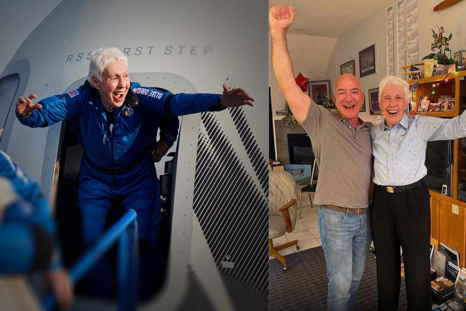 En yaşlı astronot ünvanına sahip uzay araştırmalarının öncü ismi Wally Funk hayatını kaybetti, milyarder Jeff Bezos'tan mesaj geldi