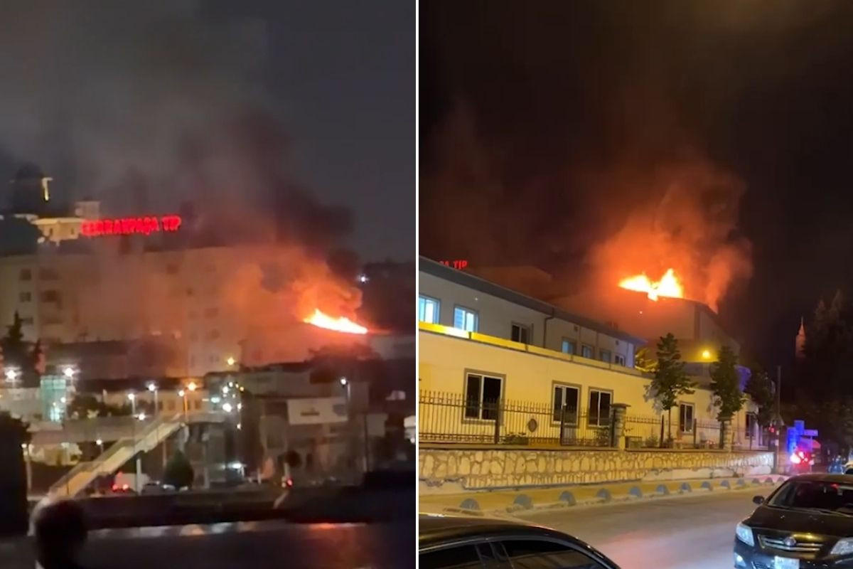 İstanbul Üniversitesi Cerrahpaşa Diş Hekimliği Fakültesinde yangın çıktı