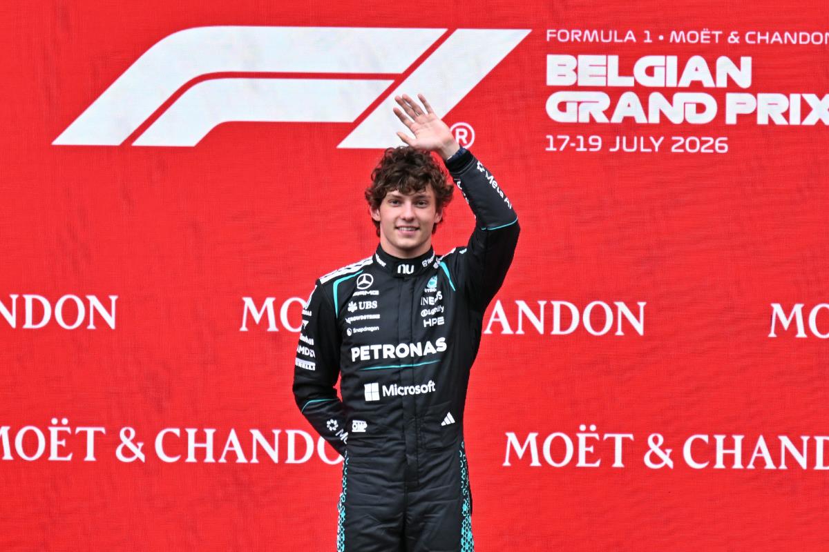 Formula 1'de Belçika Grand Prix'sini Kimi Antonelli kazandı