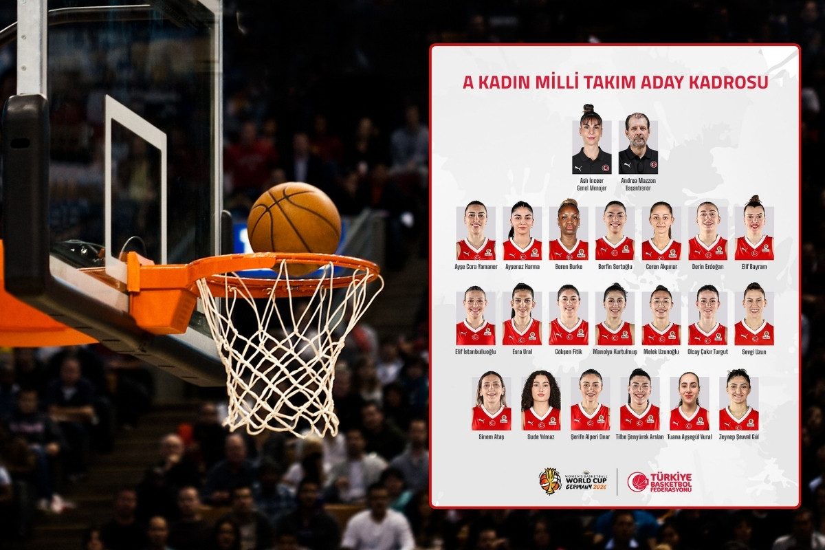 A Milli Kadın Basketbol Takımı'nın Dünya Kupası aday kadrosu açıklandı
