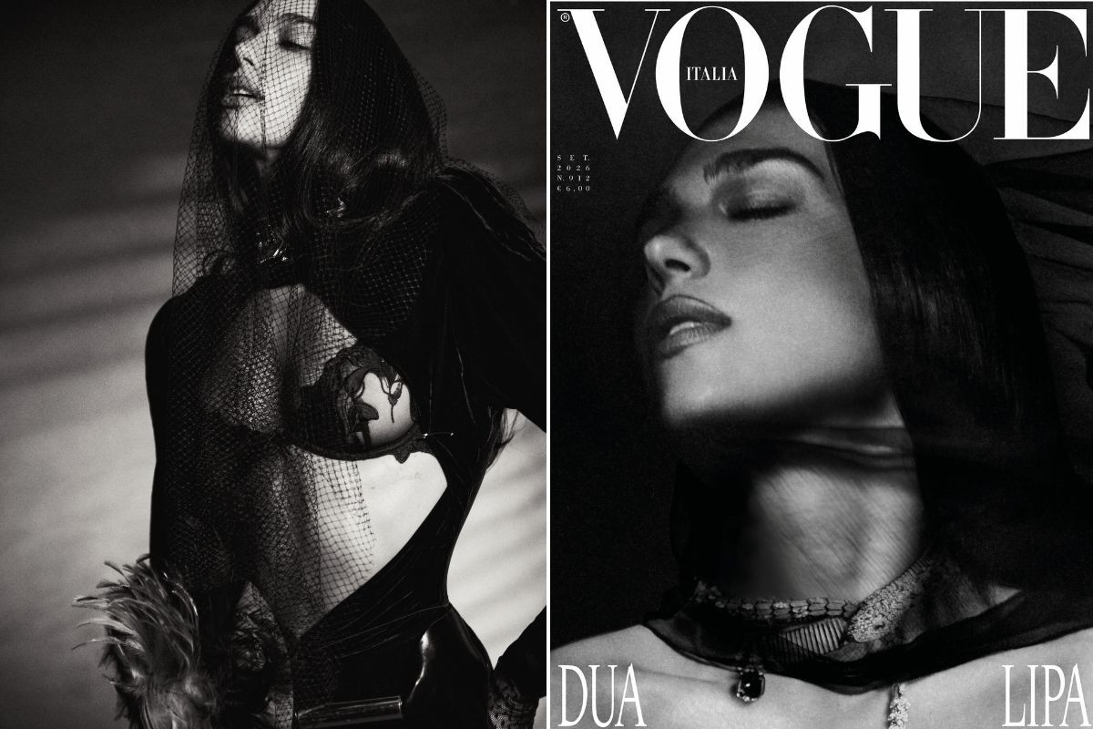Pop yıldızı Dua Lipa, Bvlgari yakut ve pırlantalarıyla Vogue Italia kapağında