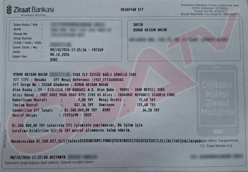 Eski bürokrat Osman Arıkan Nacar'ın fondaki mesaisi... 21 milyar dediler 81,5 milyon çıktı - Resim : 1