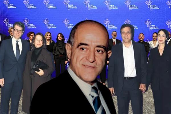 Eski damat Eran Tapan, Sakıp Sabancı'nın anma törenine eşi Demet Tapan ile katıldı