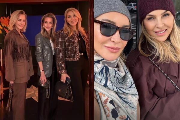 Arzu Sabancı, Melis Ağazat ve Aslı Gümüşel New York'ta buluştu