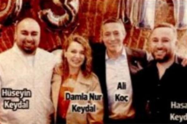 İkiz kardeşler doğum günlerini Ali Koç'la kutladı