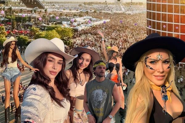 Coachella 2025 başladı: Paris Hilton, Hailey Bieber ve Türk isimler festivalde eğlenceli anlar yaşadı
