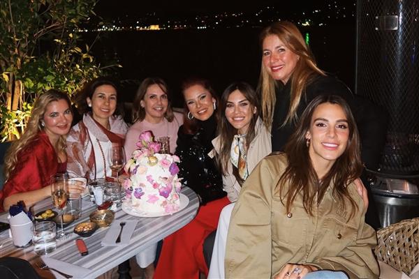 Gülşah Alkoçlar'a Boğaz'da yeni yaş kutlaması