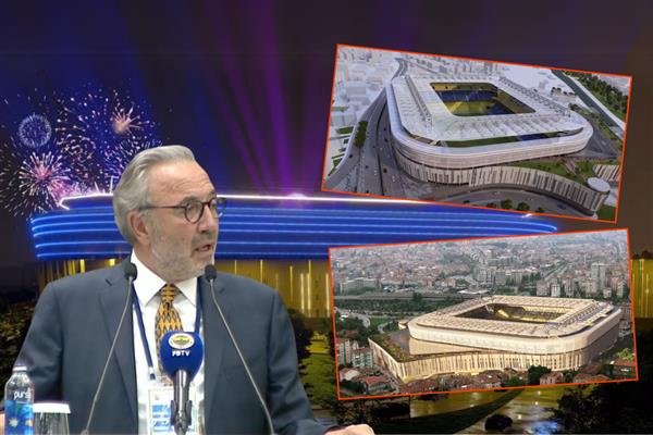 Fenerbahçe Asbaşkanı Hamdi Akın açıkladı: Yeni stadyum projesi 2026'da tamamlanacak, toplam kapasite 64 bin kişiye yükseltilecek
