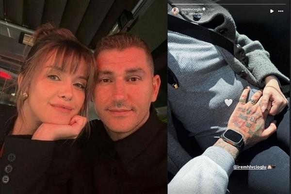 İrem Helvacıoğlu ile eşi Ural Kaspar'dan el ele mesaj
