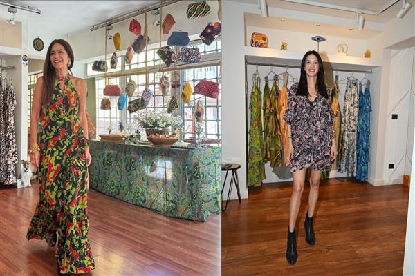 Şebnem Çapa'nın markası için kızı ve kardeşi gönüllü modellik yaptı
