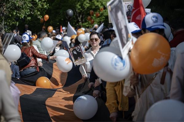 Zafer günü kutlamalarında ‘Ölümsüz Alay' geleneği Ankara'da yaşatıldı