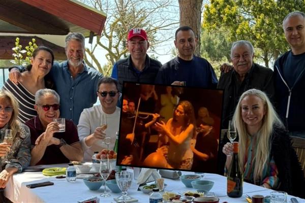 Çiğdem Sabancı'nın danslı kutlamasına Faruk Bilen'den şampanyalı yanıt