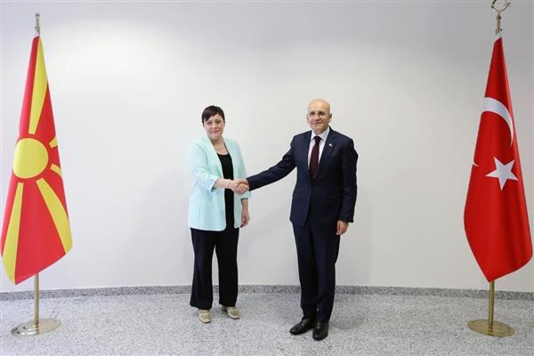 Bakan Şimşek'ten Kuzey Makedonya mesajı: Güçlü işbirliği hususunda mutabık kaldık