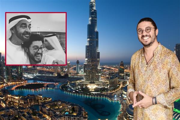 Kayserili piyanist Ahmet Çınar'ın villası Dubai'nin sanat ve iş dünyasını bir araya getiriyor