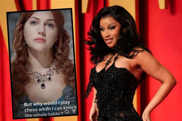 Hürrem Sultan Meryem Uzerli ile Rapçi Cardi B.'nin sosyal medya paslaşması