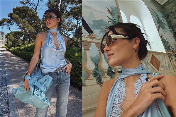 Hande Erçel'den 44 bin TL'lik bluzla poz