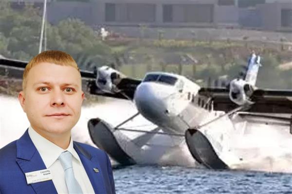 Rus milyarder Vadim Samarets deniz uçağıyla Bodrum'da