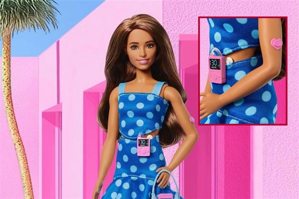 Mattel, diyabetli çocukların kendini görebilmesi için Tip 1 diyabetli Barbie bebek üretti