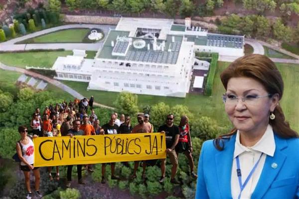 Kazakistan'ı 28 yıl yöneten Nursultan Nazarbayev'in kızı Dinara'nın İspanya'daki ultra lüks villası, denize geçit vermeyince ülkeyi karıştırdı