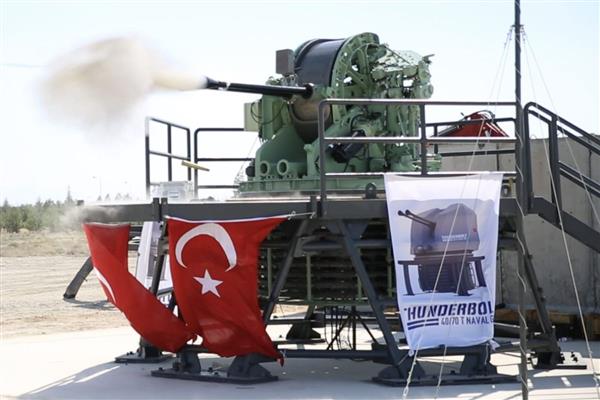 Bursalı firma geliştirdi: Türkiye'nin milli deniz topu hazır