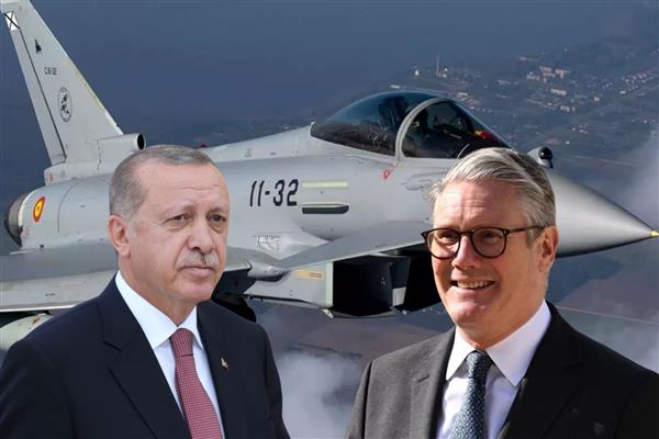 Cumhurbaşkanı Erdoğan ve İngiltere Başbakanı Starmer, Eurofighter uçaklarının tedarikini görüştü