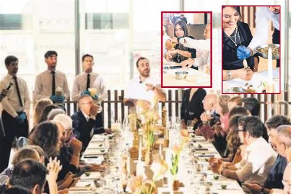 GastroEkonomi Zirvesi'nde sosyete, ünlü şefin menülerini ellerine alarak yedi