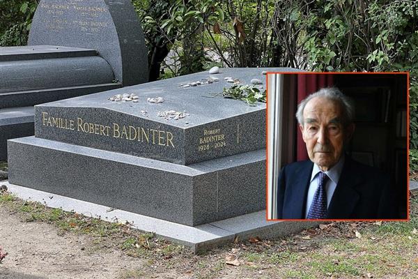 Fransa'da idam cezasını kaldıran Robert Badinter'in Paris'te Pantheon'a naklinden saatler önce mezarını tahrip edenler yakalanamadı