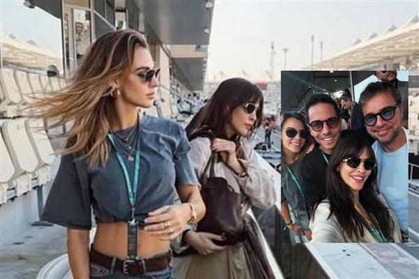 Alkoçlar ailesi Abu Dabi Formula 1 yarışlarında dünyaca ünlü isimlerle bir araya geldi