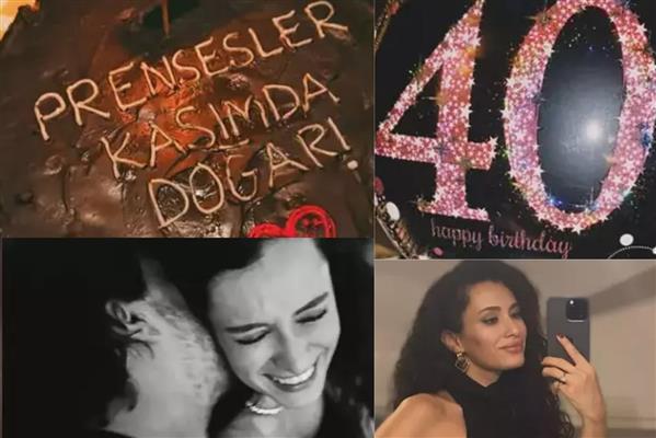 Hande Doğandemir'den sevgilisi Emre İzer ile ilk kare