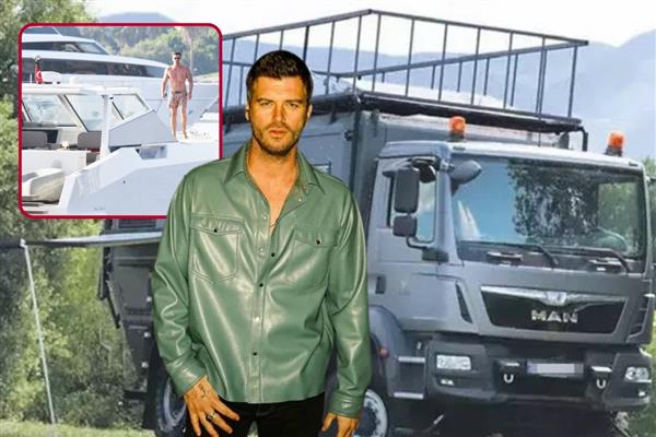 Kıvanç Tatlıtuğ rotasını lüks karavanıyla Ege'ye çevirdi