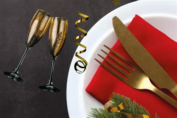 Yeni yıla sayılı günler kala dışarıda yılbaşı gecesinin tarifesi