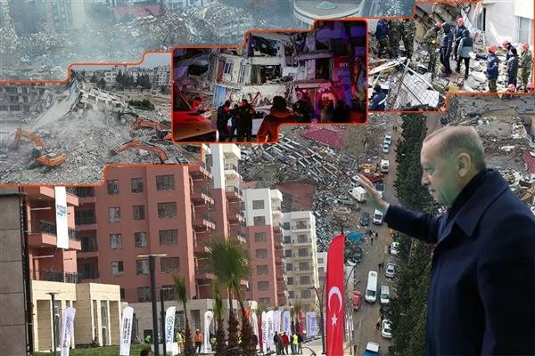 Cumhurbaşkanı Erdoğan deprem sonrası inşa edilen 455 bininci afet konutunu Hatay'da teslim etti
