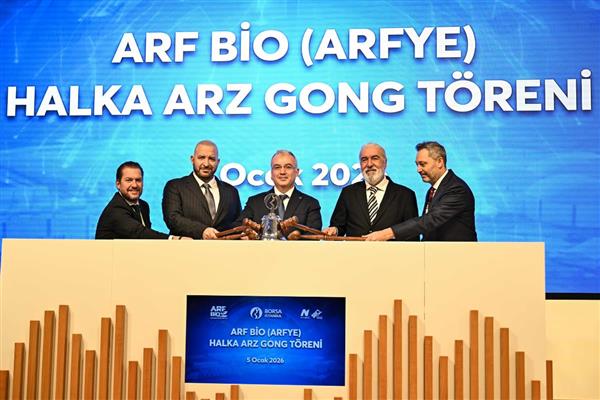 Borsa İstanbul'da gong ARF Bio Yenilenebilir Enerji için çaldı
