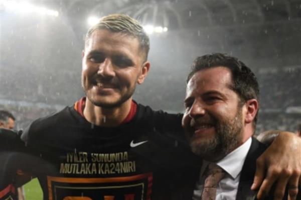 Galatasaray'ın süper yıldızı Mauro Icardi'den Erden Timur'a destek mesajı