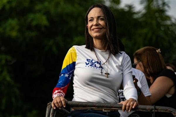 Venezuelalı muhalif lider Machado, ABD'nin müdahalesiyle 'adaletin, tiranlığı yendiğini' savundu