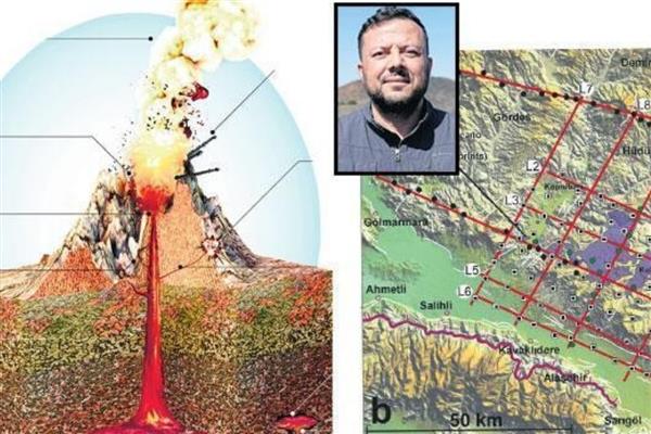 Manisa'da püskürme potansiyeli olan magma odaları keşfedildi