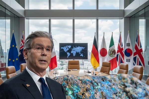 ABD Hazine Bakanı Bessent, maliye bakanlarını kritik mineraller toplantısında bir araya getirdi