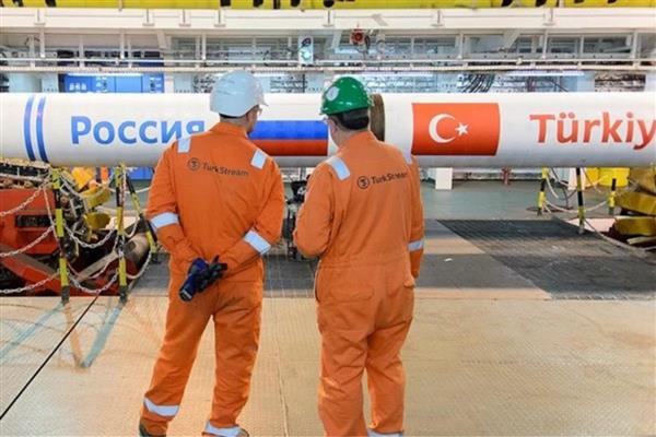 TürkAkım ile AB'ye taşınan AB'ye gaz akışı rekor seviyeye dayandı