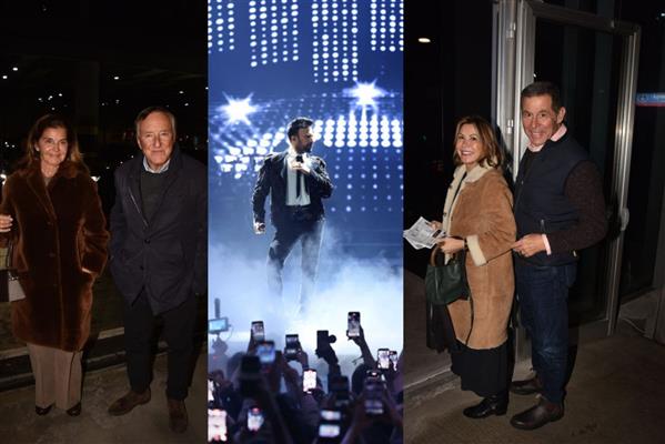 Ünlü patronlar Boyner ve Eczacıbaşı Tarkan konserine koştu