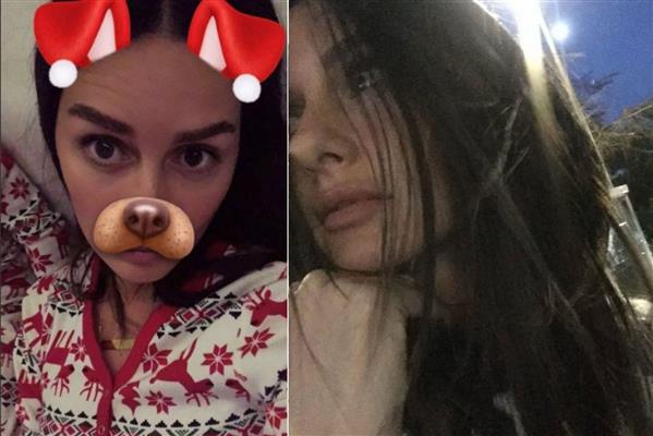 Yasemin Ergene 2016'ya geri döndü, akıma uyarak karelerini paylaştı