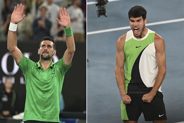 Avustralya Açık'ta tek erkeklerde finalin adı Djokovic-Alcaraz